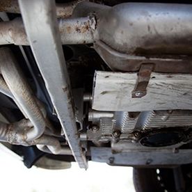 Unterbodenschutzentfernung bei Autos